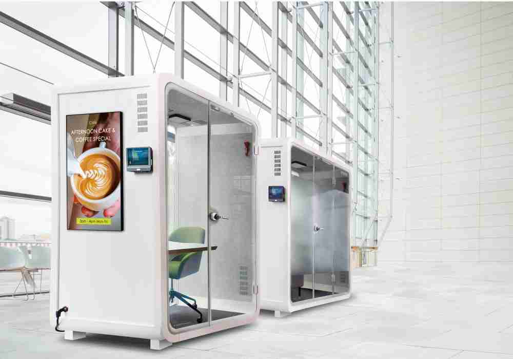 z6mg·人生就是博子公司达擎之智慧行动办公舱，，，采用PDLC智能调光玻璃设计，，透过通电与断电的电流切换，，，，呈现透明与雾面效果，，，，具节能降耗特性并兼顾隐私，，，，确保信息安全