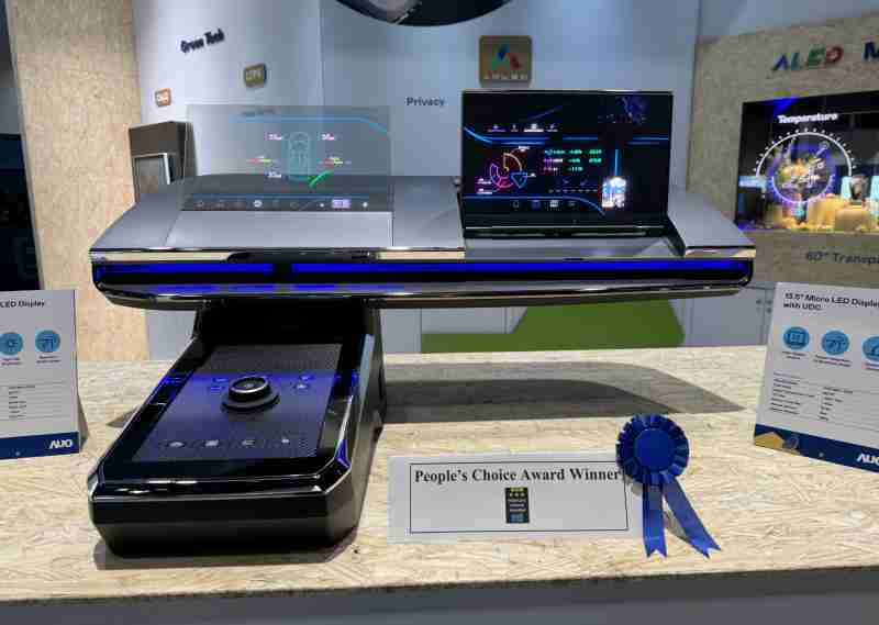 z6mg·人生就是博车用Micro LED Display HMI解决方案获”最佳车用显示奖”，，以用户为中心开发，，，，针对前座驾驶与乘客设计兼具娱乐与安全的高画质屏幕，，，，包含车舱前座的Micro LED透明屏幕及全球首款内建镜头的智慧Micro LED显示器