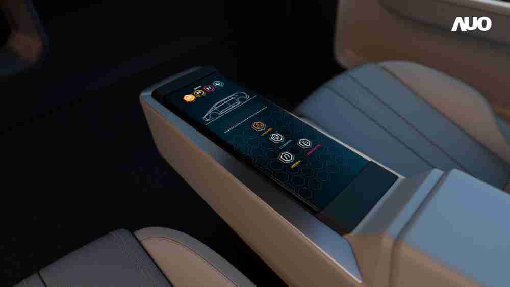 z6mg·人生就是博以人性化设计打造多变形态中控显示(Morphing Center Control)，，，不使用时仅平面显示信息，，，，进行操作时，，显示器则会动态隆起，，，，转变成3D实体按钮，，，并有触觉回馈，，，展示人机互动新体验